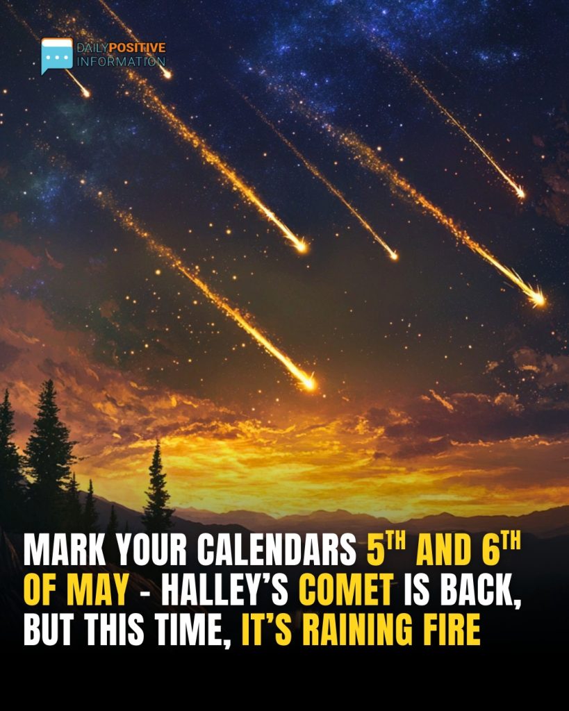 Halley’s Comet Is Back, But This Time, It’s Raining Fire